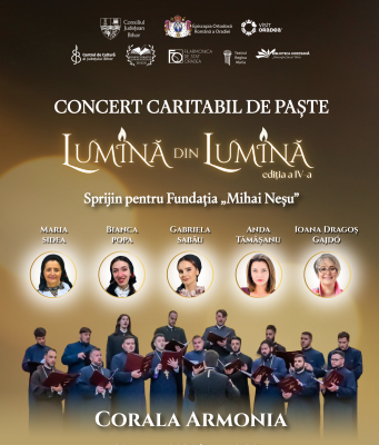Concert caritabil pentru Fundatia”Mihai Nesu”