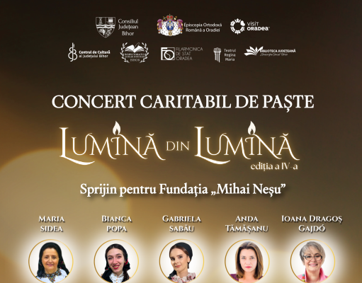Concert caritabil pentru Fundatia”Mihai Nesu”