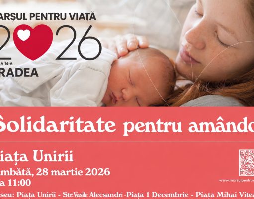Marșul pentru Viață 2026 revine la Oradea – „Solidaritate pentru amândoi”