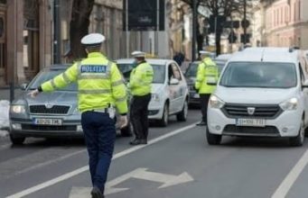 146 de șoferi și pietoni sancționați în Bihor în 24 de ore. Controale ale poliției pe drumurile din județ