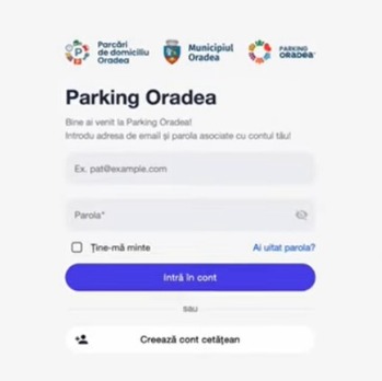 Peste 10.000 de conturi validate pe platforma digitală pentru parcările de domiciliu din Oradea