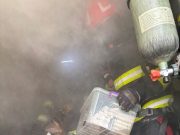 Incendiu la un depozit de echipamente IT din Aleșd-Pompierii au intervenit de urgență