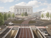 S-a inceput construcția pasajelor subterane Magheru-Republicii